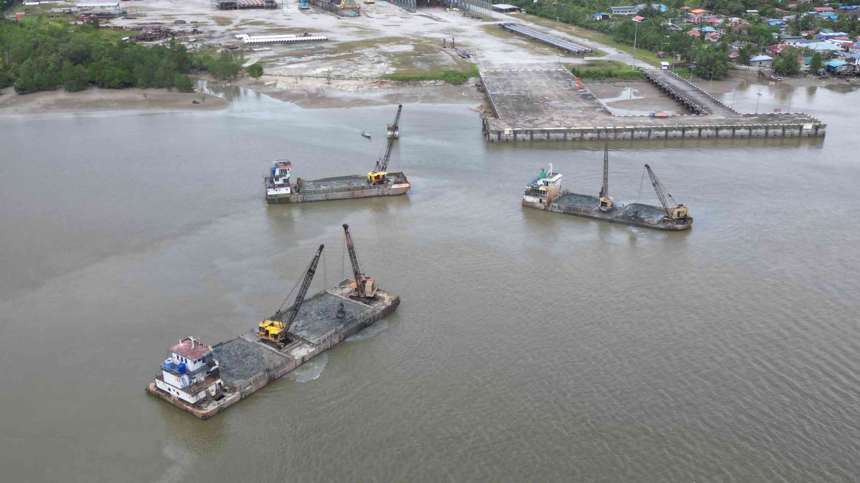 Sand Dredging Works